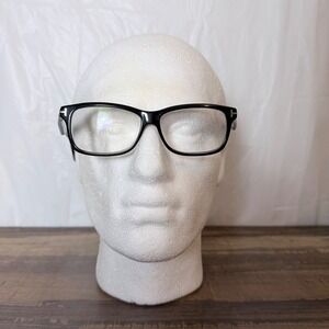 Tom Ford TF5146 Eyeglasses Frames Black Rectangular Full Rim Italy Unisex